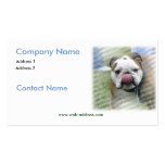 Bulldog Business Card business cards