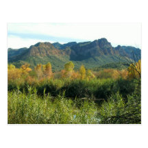 Bulldog Canyon overlooking the Salt River in Ariz. Post Cards
