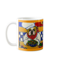 Bulldog Chef Mug