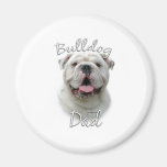 Bulldog Dad 2 Fridge Magnets