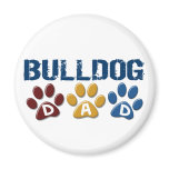 BULLDOG DAD Paw Print 1