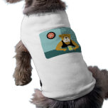 Bulldog Dartboard Beer Bar Dog T-shirt