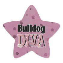 Bulldog DIVA Sticker