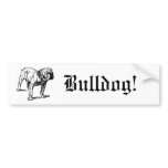 Bulldog Dog Business Bumper Stickers