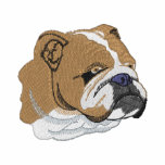 Bulldog embroidered shirts
