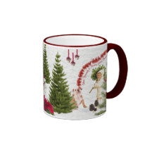 Bulldog Have Yourself a Merry Little Christmas Coffee Mugs