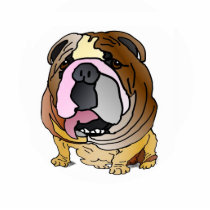 Bulldog Jewellery Pin