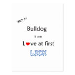 Bulldog Lick Design Postcard