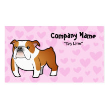 Bulldog Love Business Cards