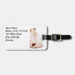 Bulldog Luggage Tag