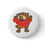 Bulldog Mascot Pin