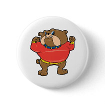 Bulldog Mascot Pin