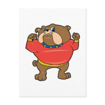 Bulldog Mascot Postcards