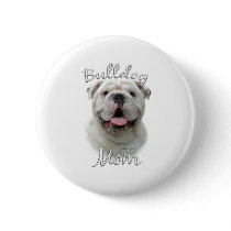 Bulldog Mom 2 Pinback Button