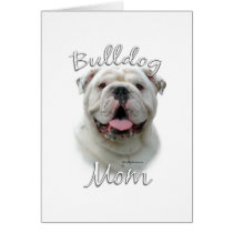 Bulldog Mom 2 Greeting Card