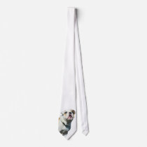 Bulldog necktie