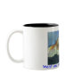 Bulldog pen and ink, Won't you come Play with Me? Coffee Mugs
