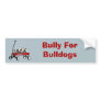Bulldog Puppies In Wagon Bumper Sticker