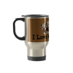 Bulldog Puppies Love Travel Mug