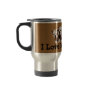 Bulldog Puppies Love Travel Mug