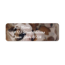 Bulldog  Puppies Mailing Label