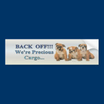 bulldog_pups2_bumpersticker bumper stickers
