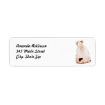 Bulldog Return Address Label