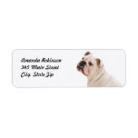 Bulldog Return Address Label