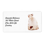 Bulldog Shipping Label