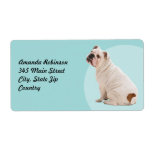 Bulldog Shipping Label