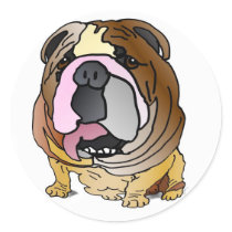 Bulldog Stickers