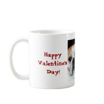 Bulldog Valentine's Day Mug
