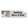 Bulldog Vintage Bumper Sticker
