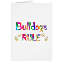 Bulldogs Rule Card