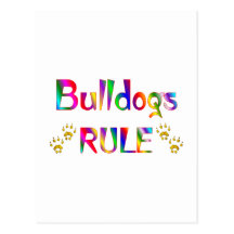 Bulldogs Rule Post Cards