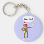 Bulle comique personnalisable de la parole de sing porte-clef