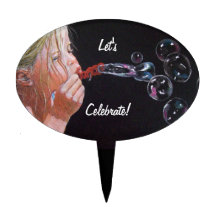 Bulles de soufflement de fille : Art de crayon de 