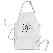 Bullet holes from a rifle or gun, possibly shotgun aprons