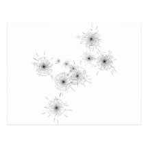 Bullet Holes Postcard