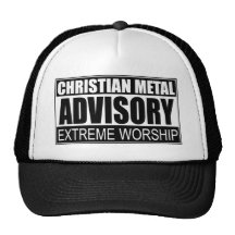 Bulletin de renseignements chrétien en métal… casquette de camionneur