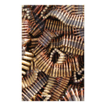 Bullets, ammunition stationery paper