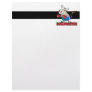 bullfighter funny boxer bull cartoon character customized letterhead