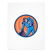 Bullfighter Matador Retro Custom Invite