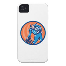 Bullfighter Matador Retro iPhone 4 Case