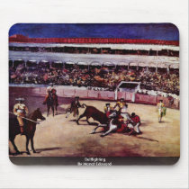 Bullfighting By Manet Edouard Mousepads