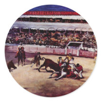 Bullfighting By Manet Edouard Stickers
