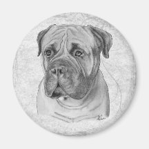 Bullmastiff Aimant