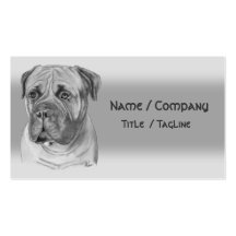 Bullmastiff Business Card
