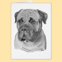 Bullmastiff cards