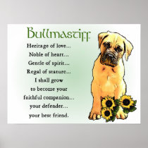 Bullmastiff Gifts Print